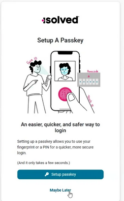 Setup-a-Passkey Setup-a-Passkey